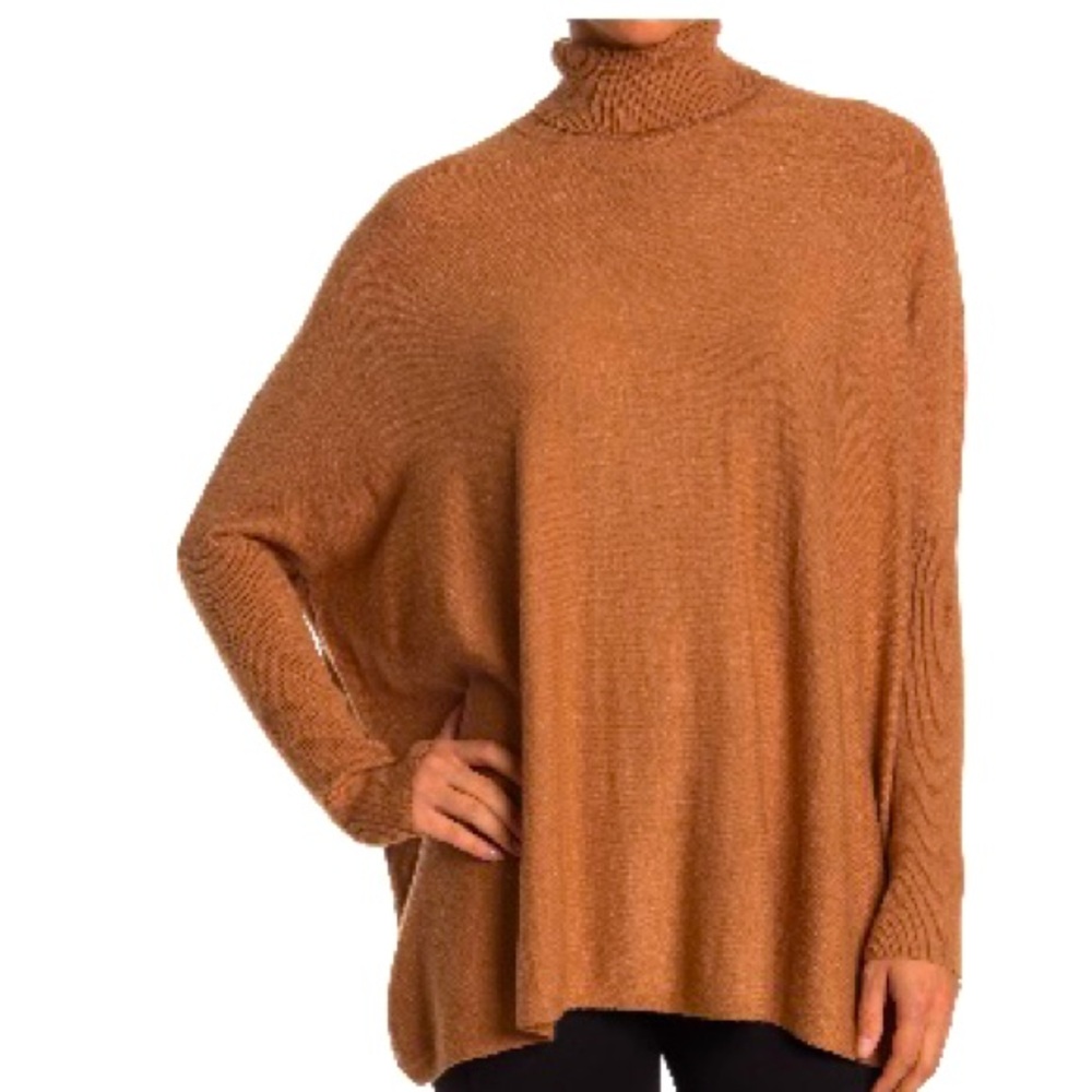 Joseph A Camel Oversized Turtleck